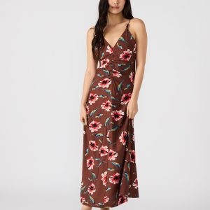 MONROE DRESS BROWN