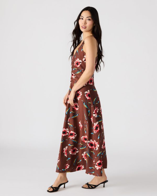 MONROE DRESS BROWN - Image 3