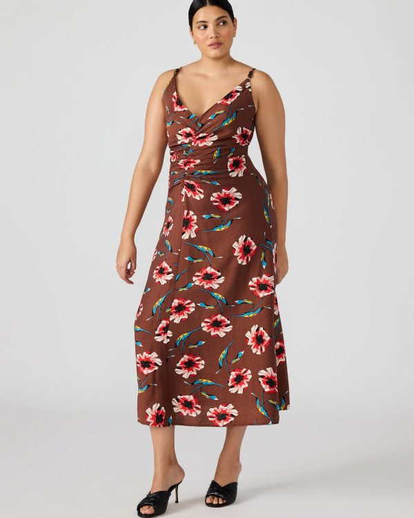 MONROE DRESS BROWN - Image 6