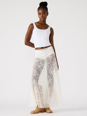 VEERA SKIRT WHITE