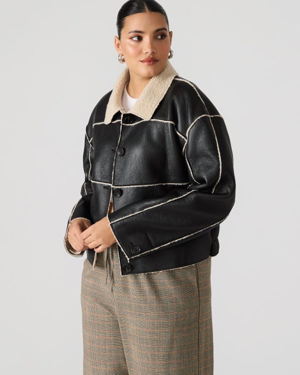 TILIA COAT BLACK - Image 3