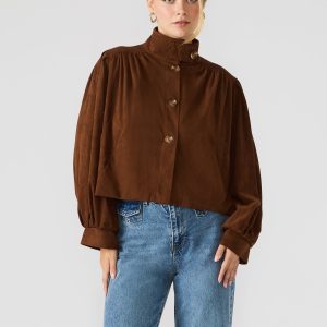 DIERDRA JACKET CHICORY COFFEE