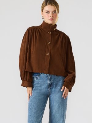 DIERDRA JACKET CHICORY COFFEE