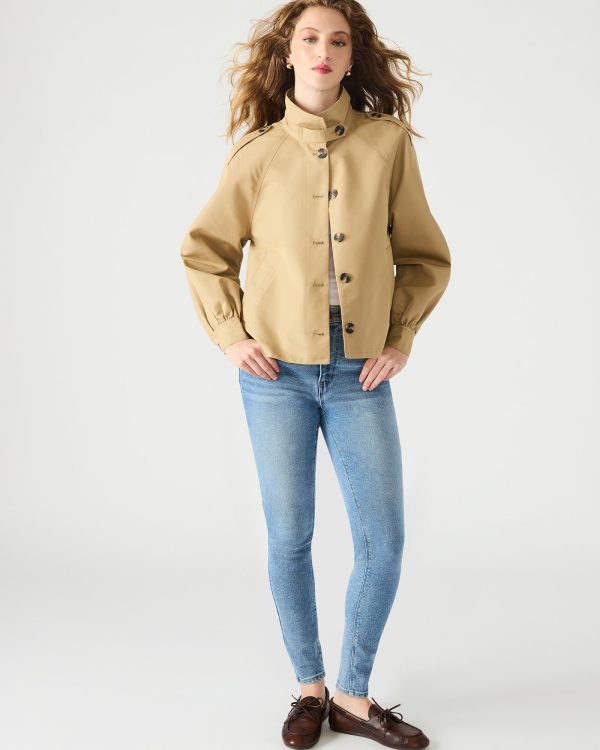 KAYLEE JACKET MEDIUM KHAKI - Image 5