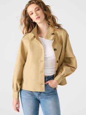 KAYLEE JACKET MEDIUM KHAKI