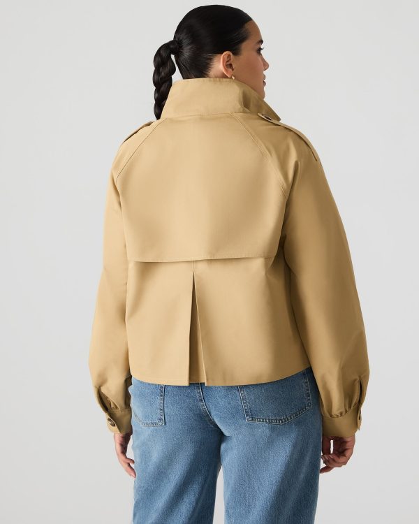 KAYLEE JACKET MEDIUM KHAKI - Image 4