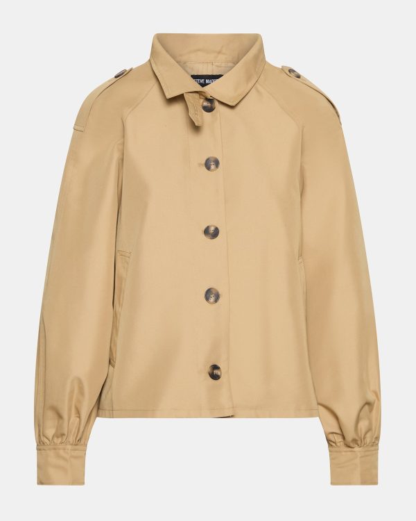 KAYLEE JACKET MEDIUM KHAKI - Image 7