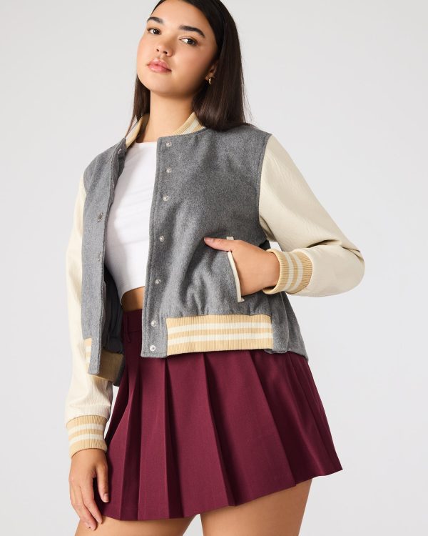 ROONEY JACKET HEATHER GREY - Image 3