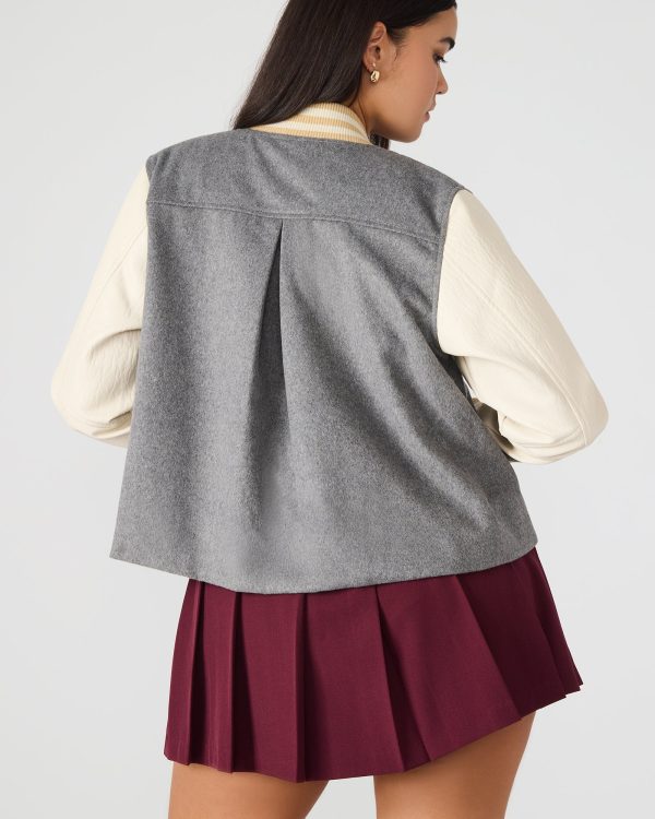 ROONEY JACKET HEATHER GREY - Image 5