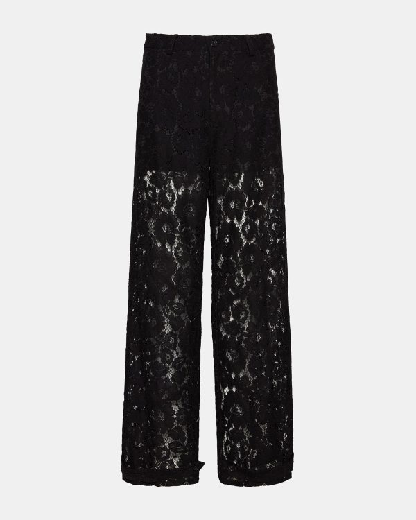 TRE LACE PANT BLACK - Image 7