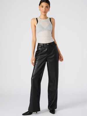 GERALDINE PANT BLACK