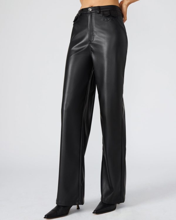 GERALDINE PANT BLACK - Image 3