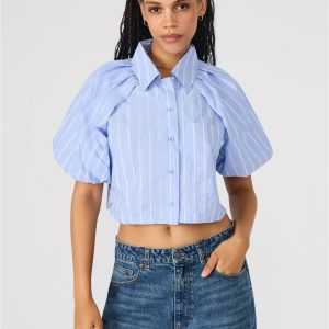 REECE TOP SOFT BLUE