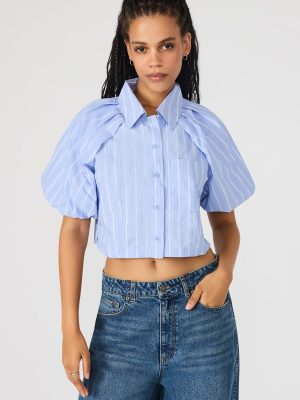 REECE TOP SOFT BLUE