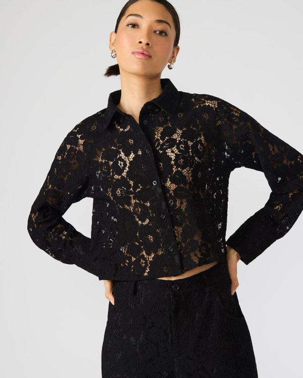 JAIYA LACE TOP BLACK - Image 3
