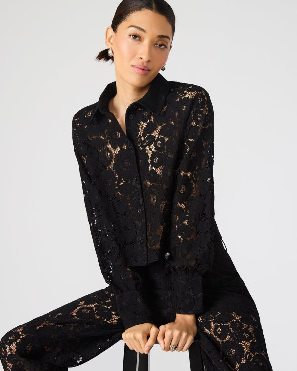 JAIYA LACE TOP BLACK