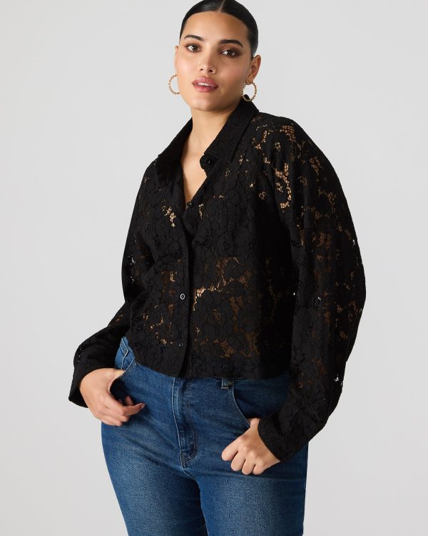 JAIYA LACE TOP BLACK - Image 4