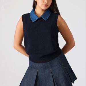 JEANE SWEATER VEST MULTI