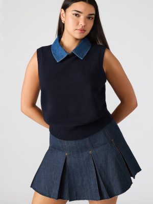 JEANE SWEATER VEST MULTI