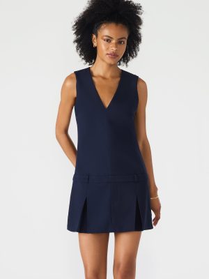 HENLEY DRESS MIDNIGHT
