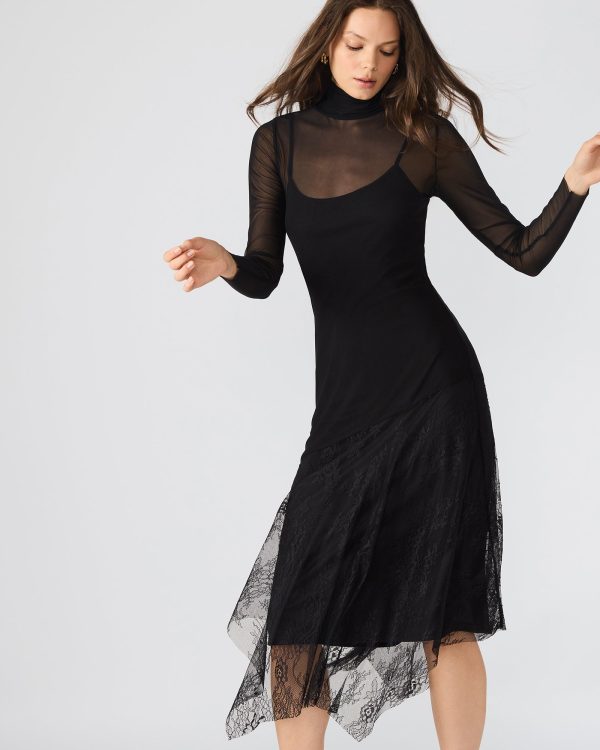 SILAS DRESS BLACK - Image 3