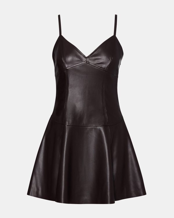 ABBOTT DRESS FOSSIL BROWN - Image 7