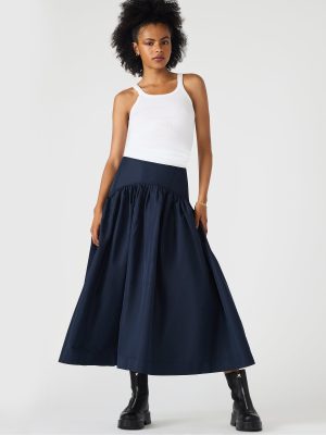 DELILAH SKIRT MIDNIGHT