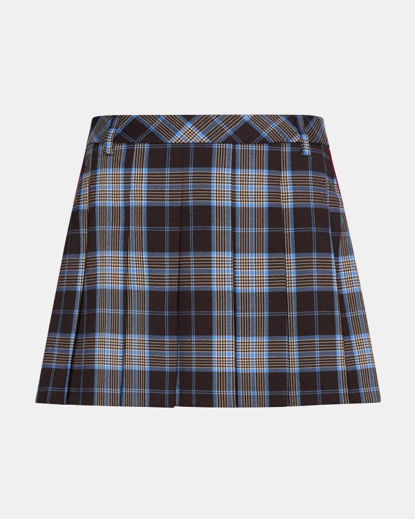 MARGO SKIRT BROWN PLAID - Image 9