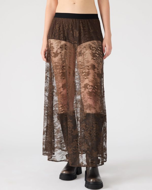 GISELA SKIRT DARK ESPRESSO - Image 3