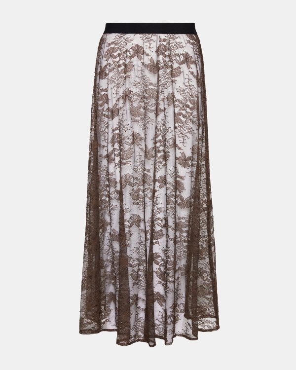 GISELA SKIRT DARK ESPRESSO - Image 8