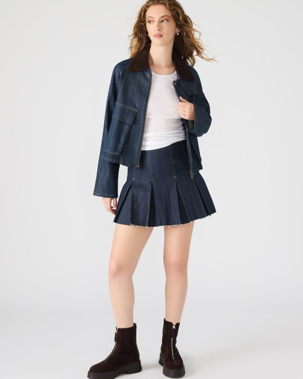 JOAN SKIRT DEEP INDIGO - Image 2