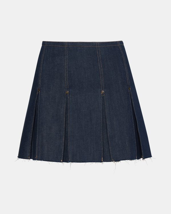 JOAN SKIRT DEEP INDIGO - Image 9