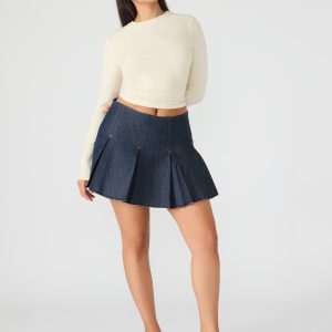 JOAN SKIRT DEEP INDIGO
