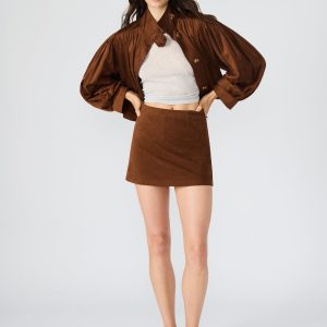 CINDI SKORT CHICORY COFFEE