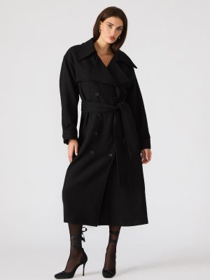 ENORA COAT BLACK