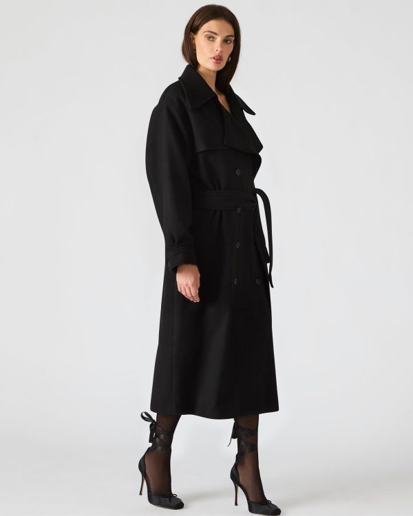 ENORA COAT BLACK - Image 3
