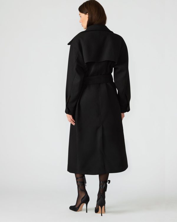 ENORA COAT BLACK - Image 5