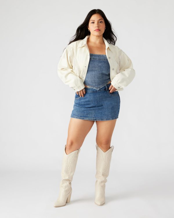CANYON DENIM JACKET CREAM - Image 4