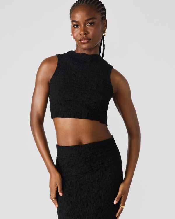 SEASIDE MAXI SKIRT SET BLACK - Image 2