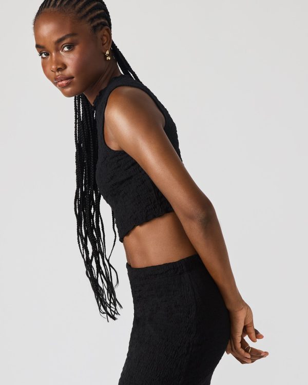 SEASIDE MAXI SKIRT SET BLACK - Image 3