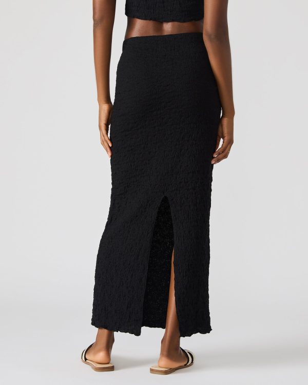SEASIDE MAXI SKIRT SET BLACK - Image 6