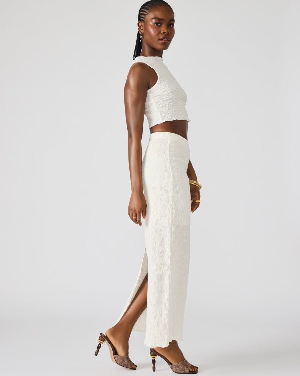 SEASIDE MAXI SKIRT SET CREAM - Image 8