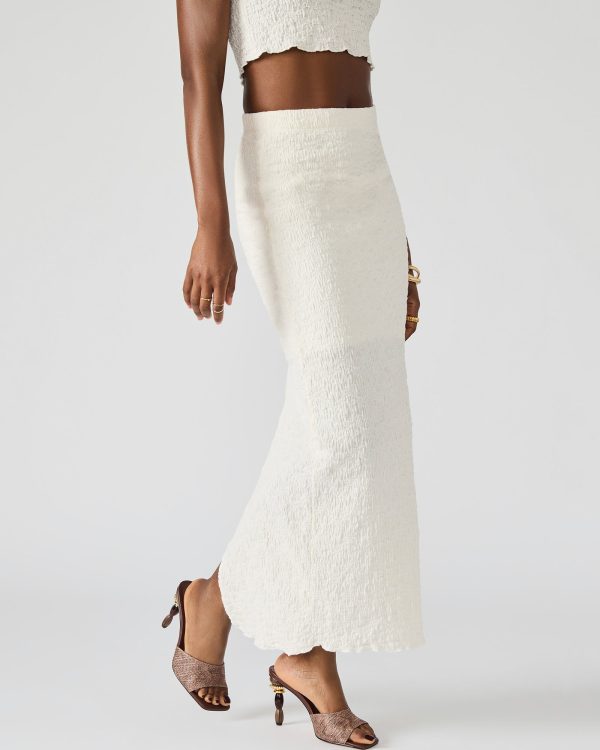 SEASIDE MAXI SKIRT SET CREAM - Image 6