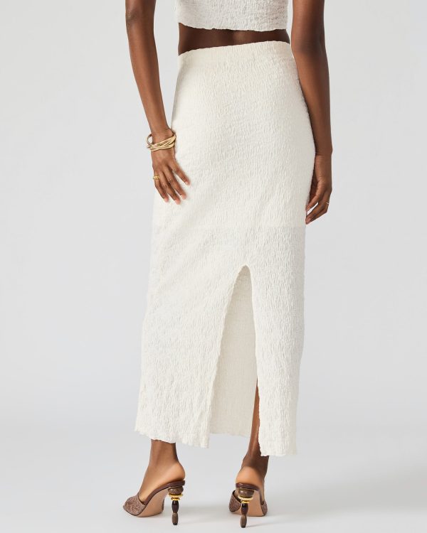 SEASIDE MAXI SKIRT SET CREAM - Image 7