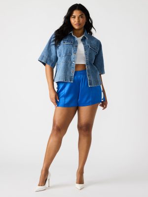 BECKHAM SHORT BLUE