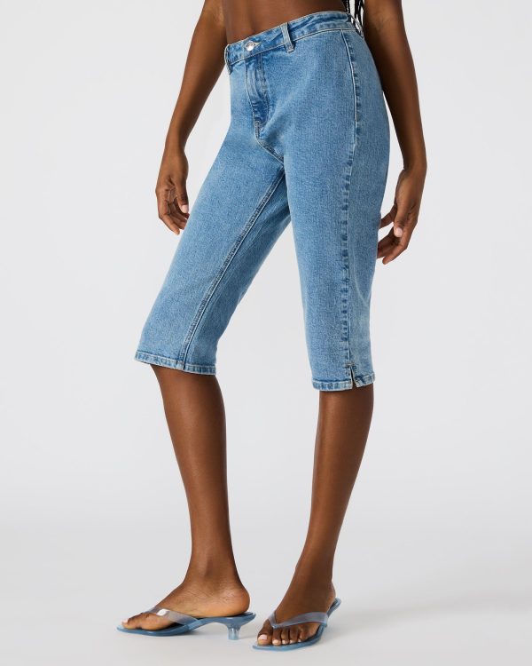 SKINNY RINA DENIM CAPRI PANT - Image 3