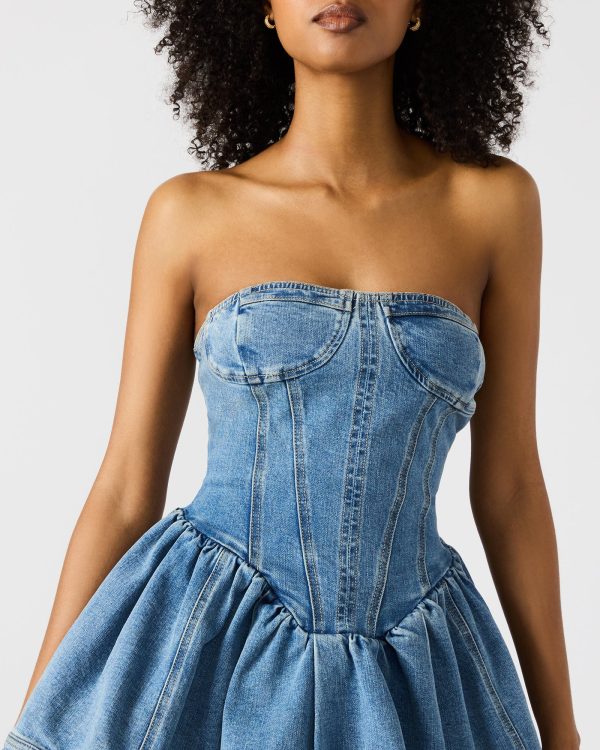 RINA DENIM TOP - Image 5