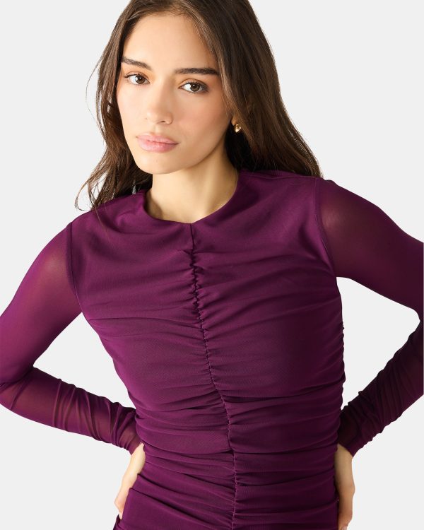 KIARA DRESS BEET - Image 5