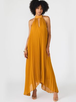 MARAYA DRESS TUSCAN GOLD