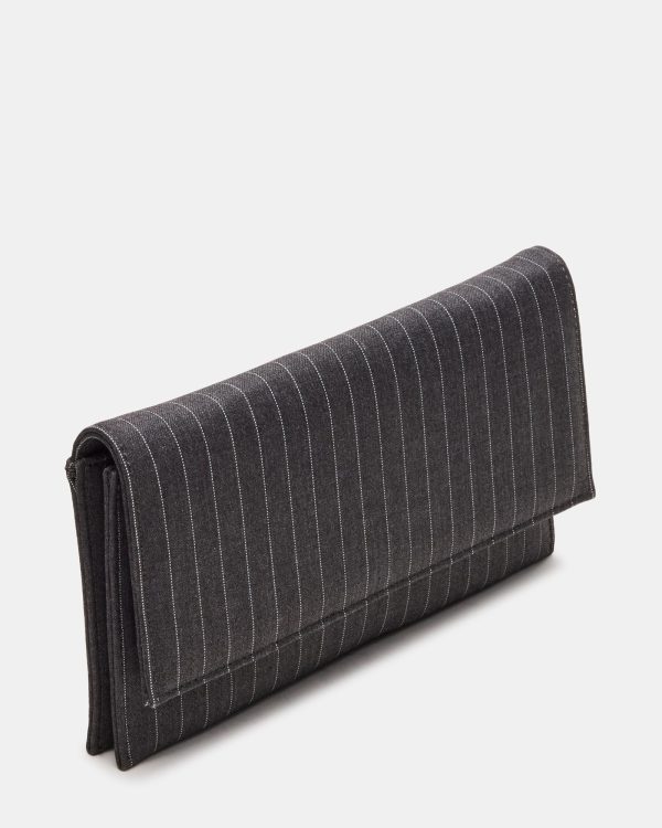 JULIANA BAG GRAY PINSTRIPE - Image 4